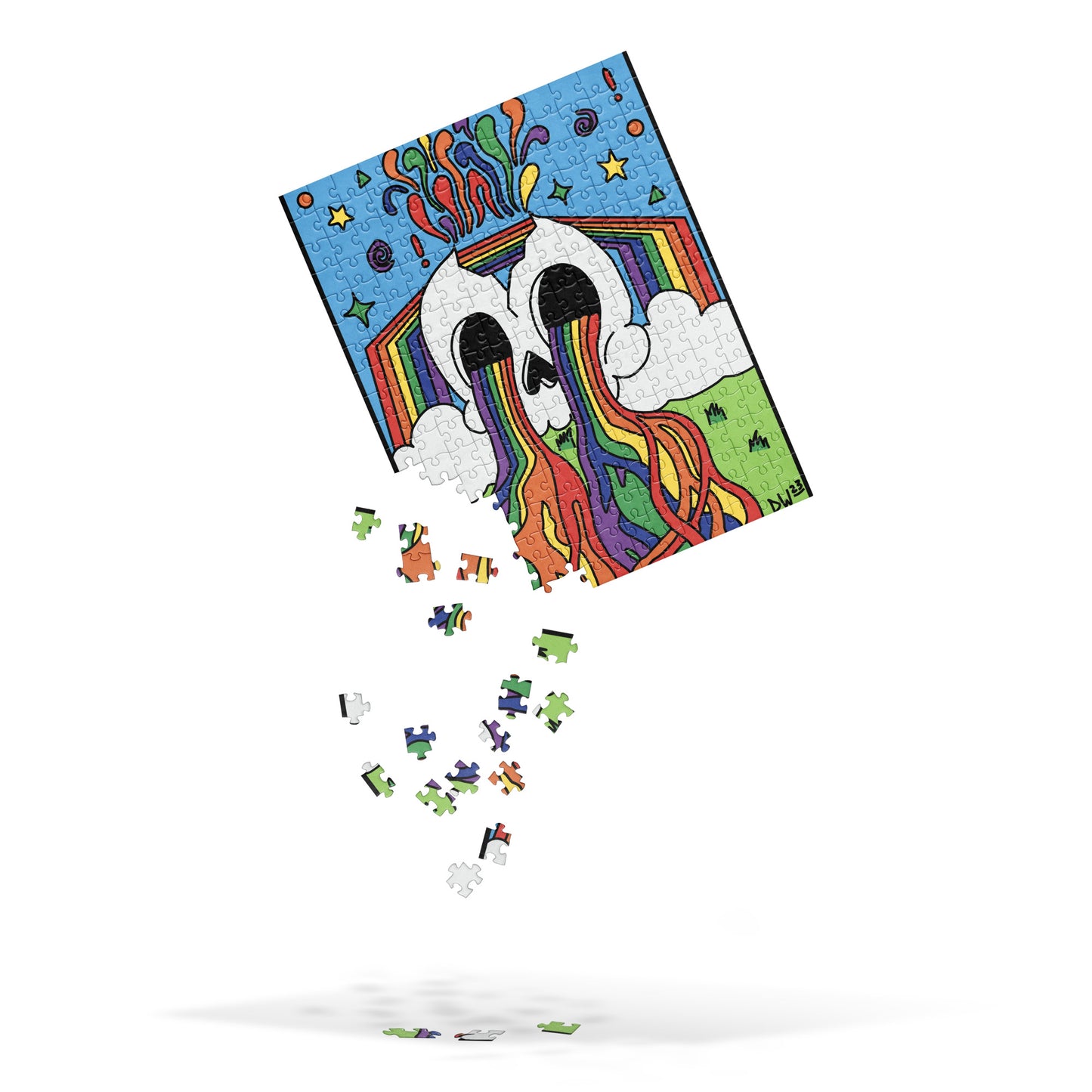 Rainbow Tears Jigsaw Puzzle