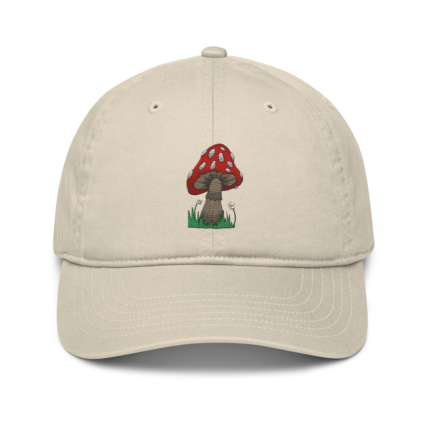 Just Keep Growing Organic Dad Hat